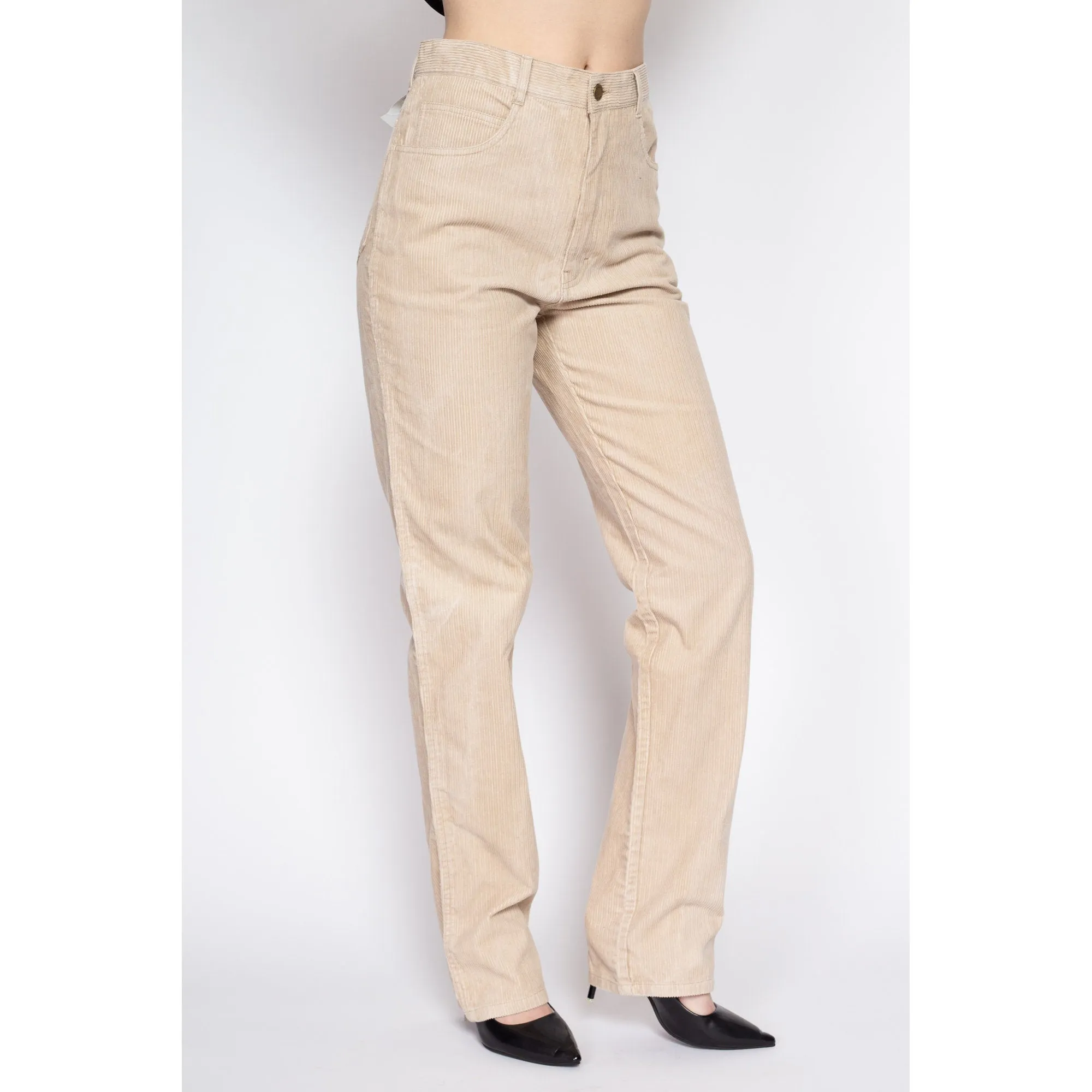 33" Waist 90s Jordache Tan Corduroy Pants Unisex