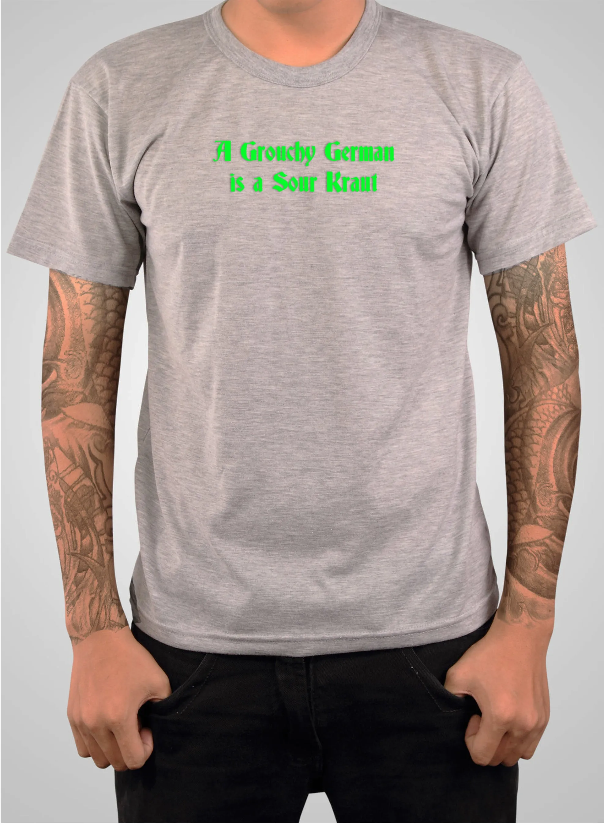 A Grouchy German is a Sour Kraut T-Shirt