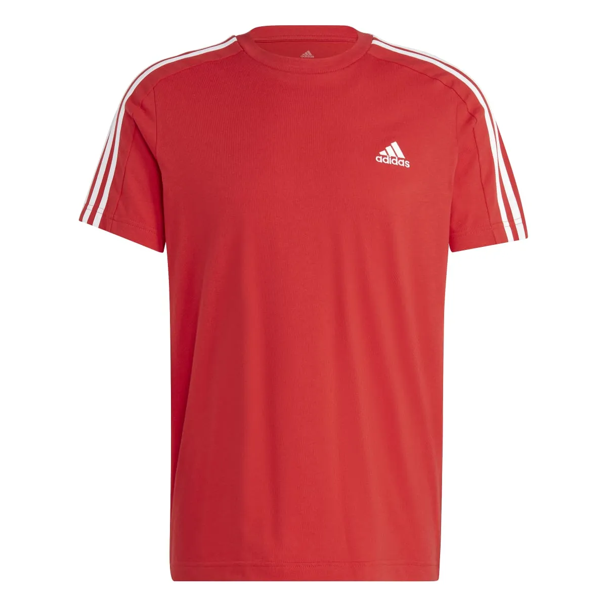 adidas Men's 3-Stripes Single Jersey Tee