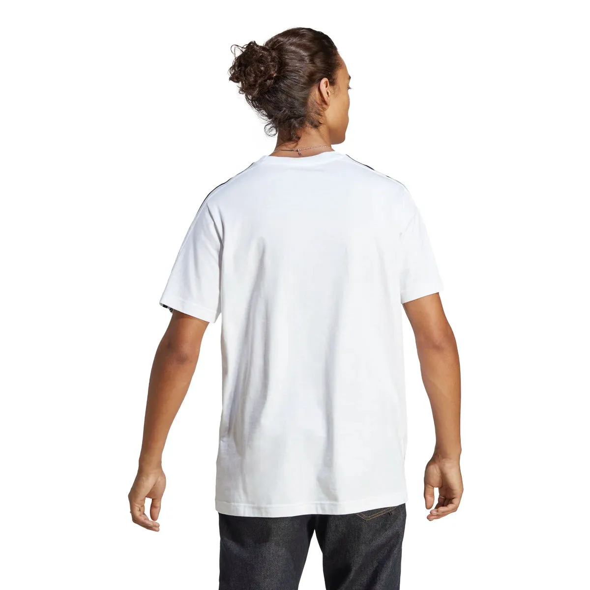 adidas Men's 3-Stripes Single Jersey Tee