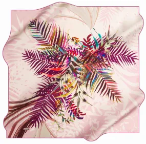 Aker Nature Pink Silk Scarf Nami