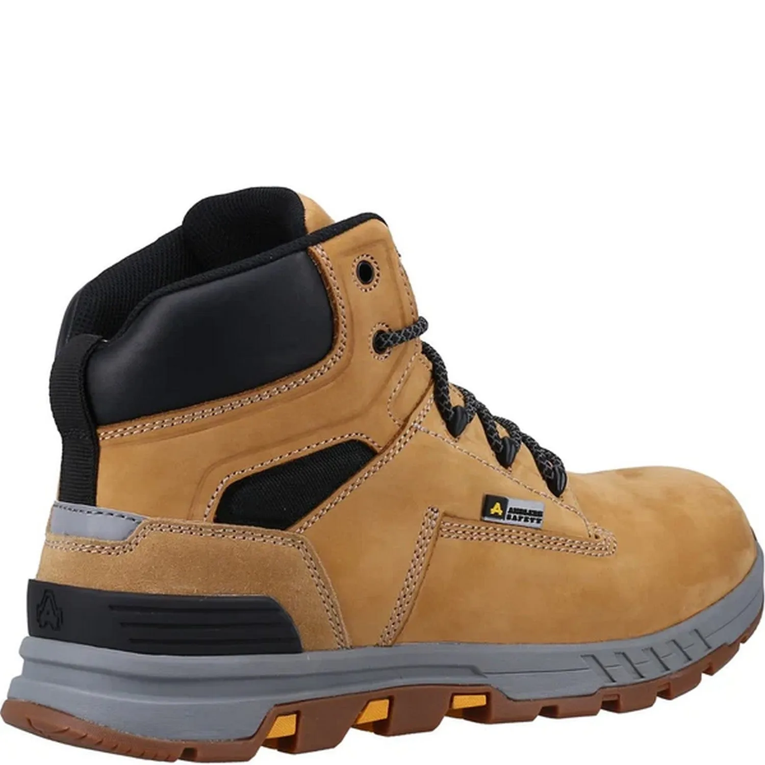 Amblers Mens AS261 Crane Grain Leather Safety Boots