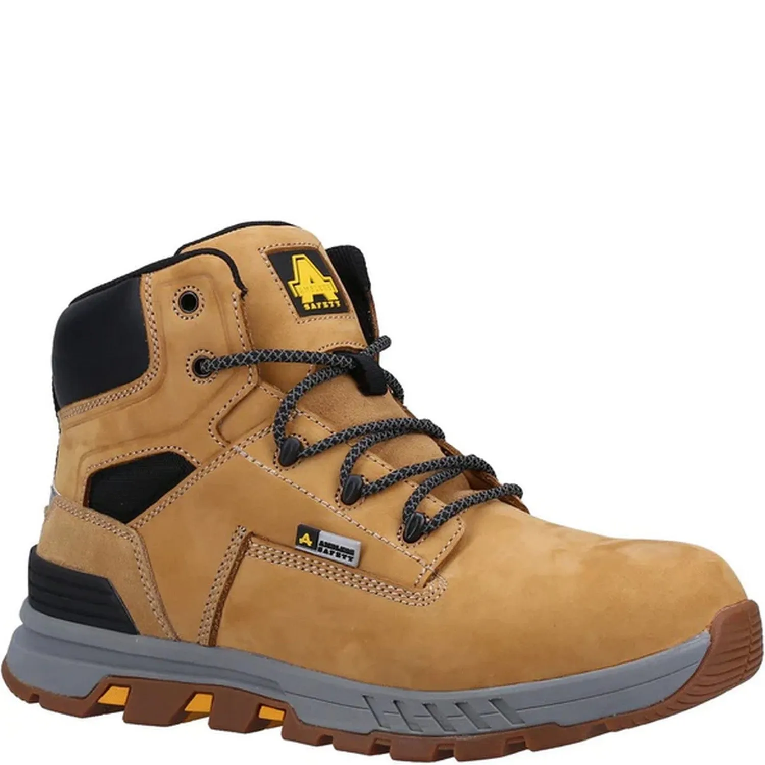 Amblers Mens AS261 Crane Grain Leather Safety Boots