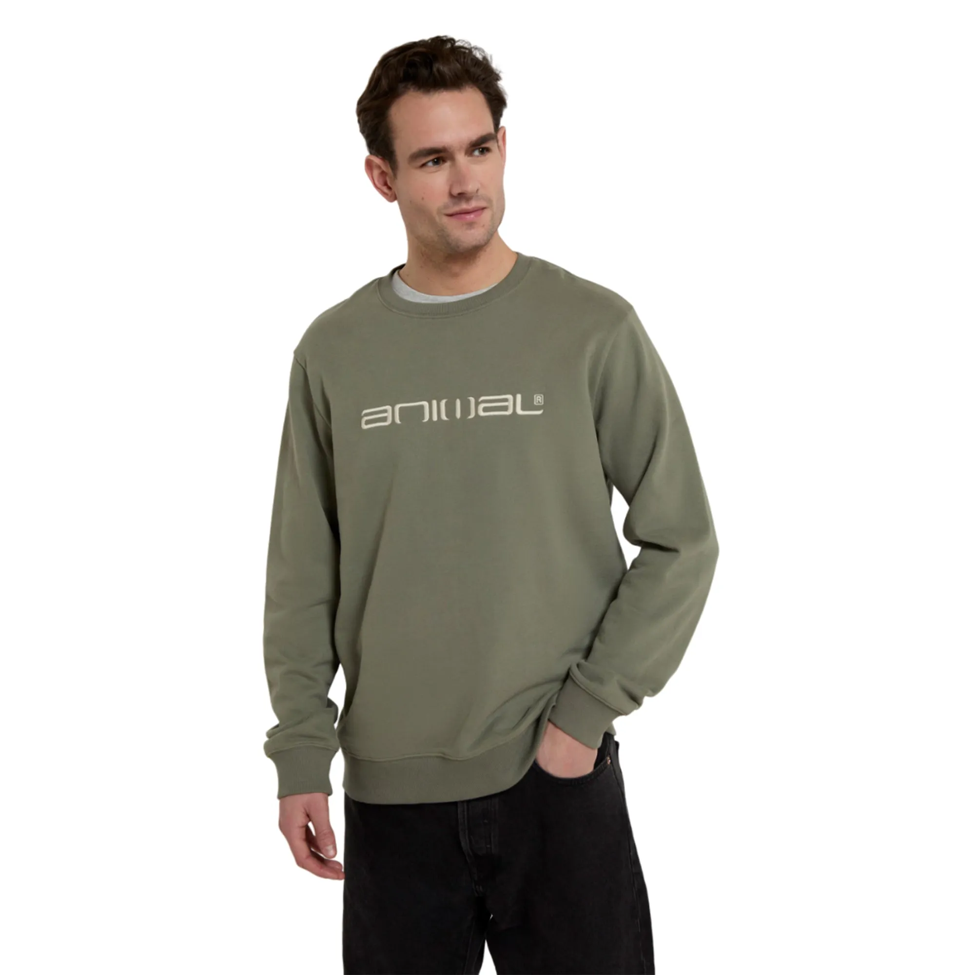 Animal Mens Driver Organic Sweatshirt