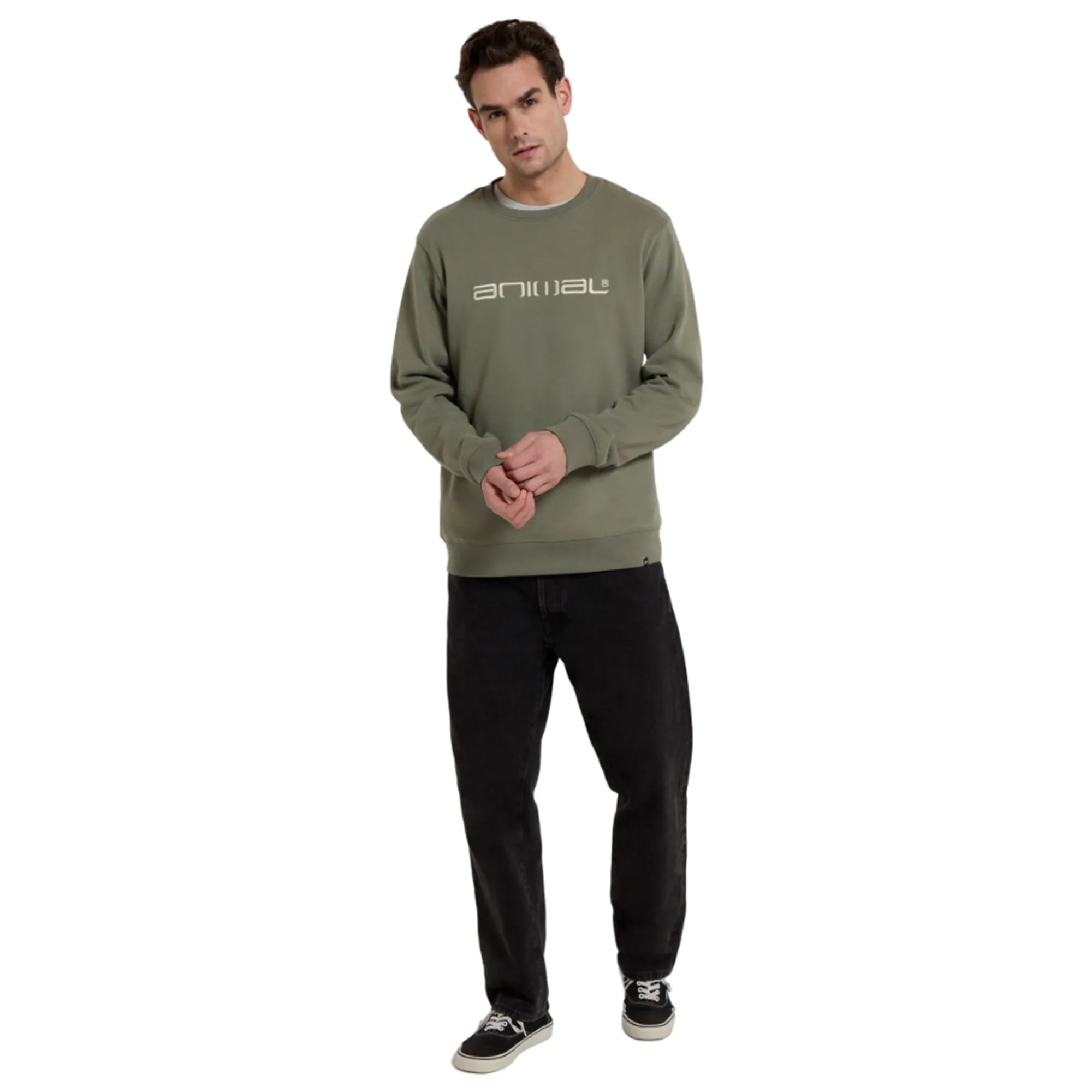 Animal Mens Driver Organic Sweatshirt