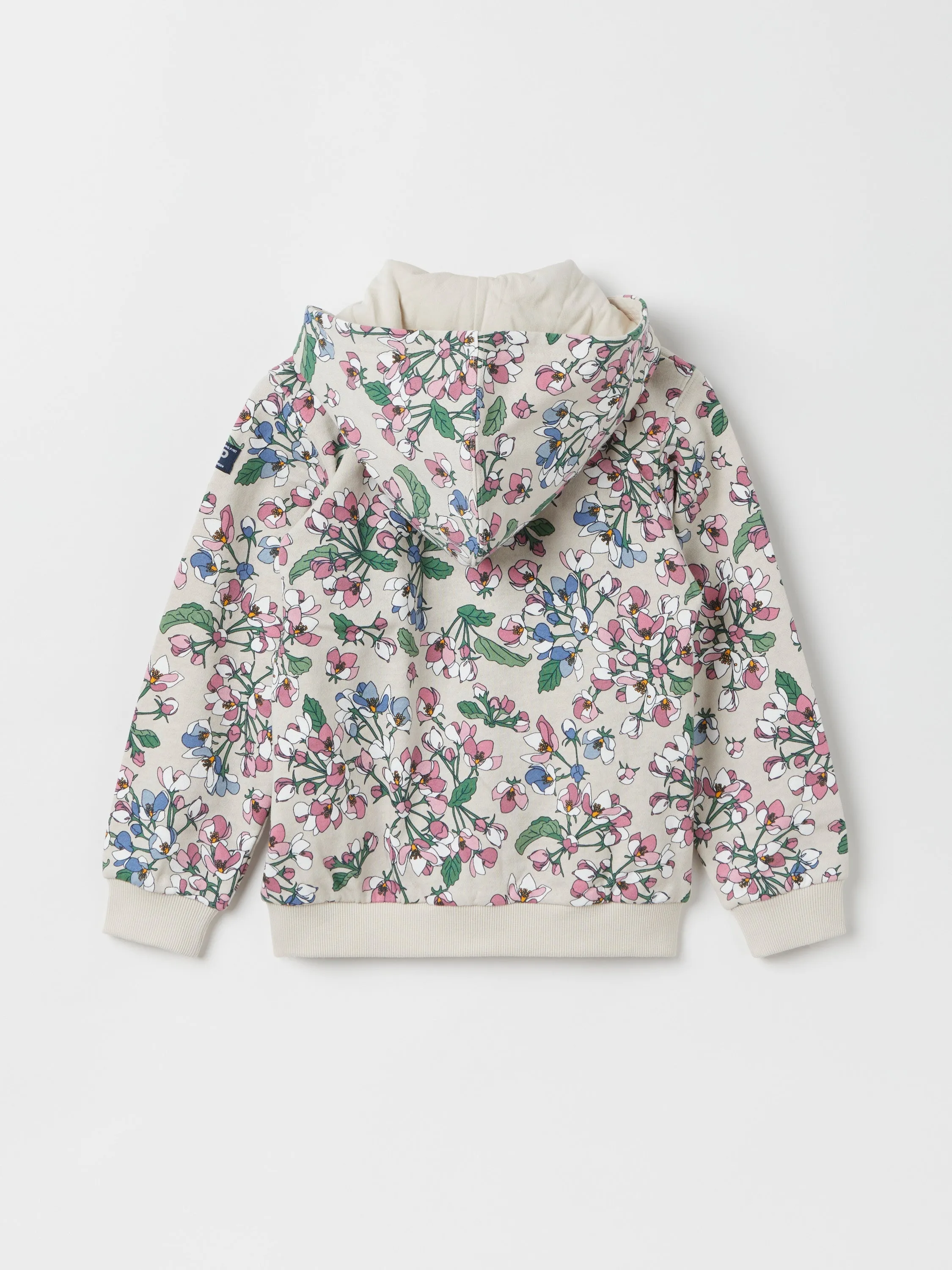 Apple Blossom Print Kids Hoodie