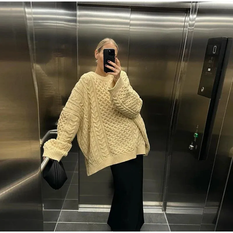 Arianna Oversize Knitted Sweater