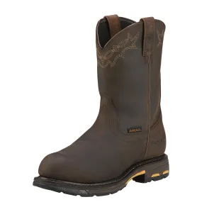 Ariat | Men's WorkHog® Pull On CT | Oily Distressed Brown