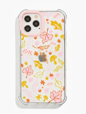 Autumn Leaves Shock iPhone Case