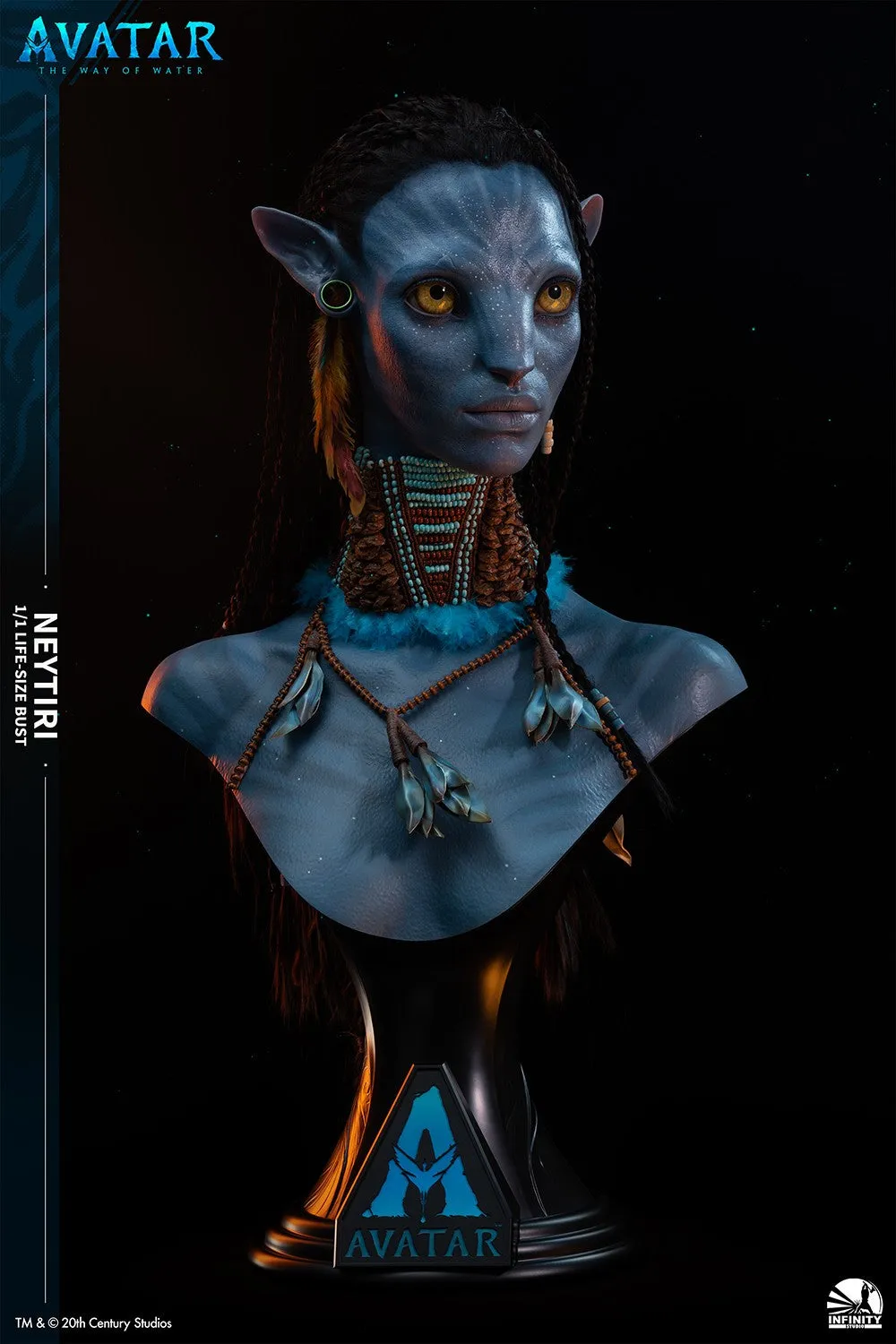 Avatar The Way of Water: Neytiri Life Size Bust Elite