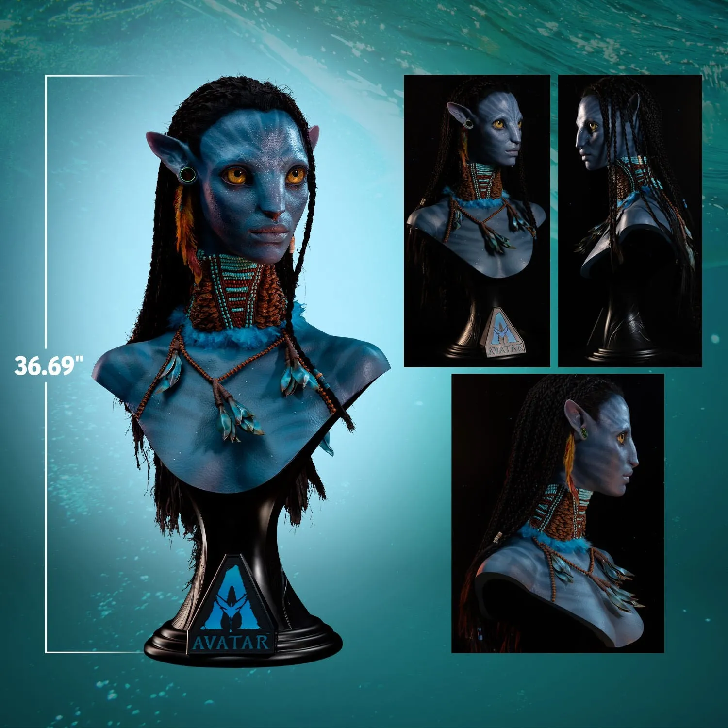 Avatar The Way of Water: Neytiri Life Size Bust Elite