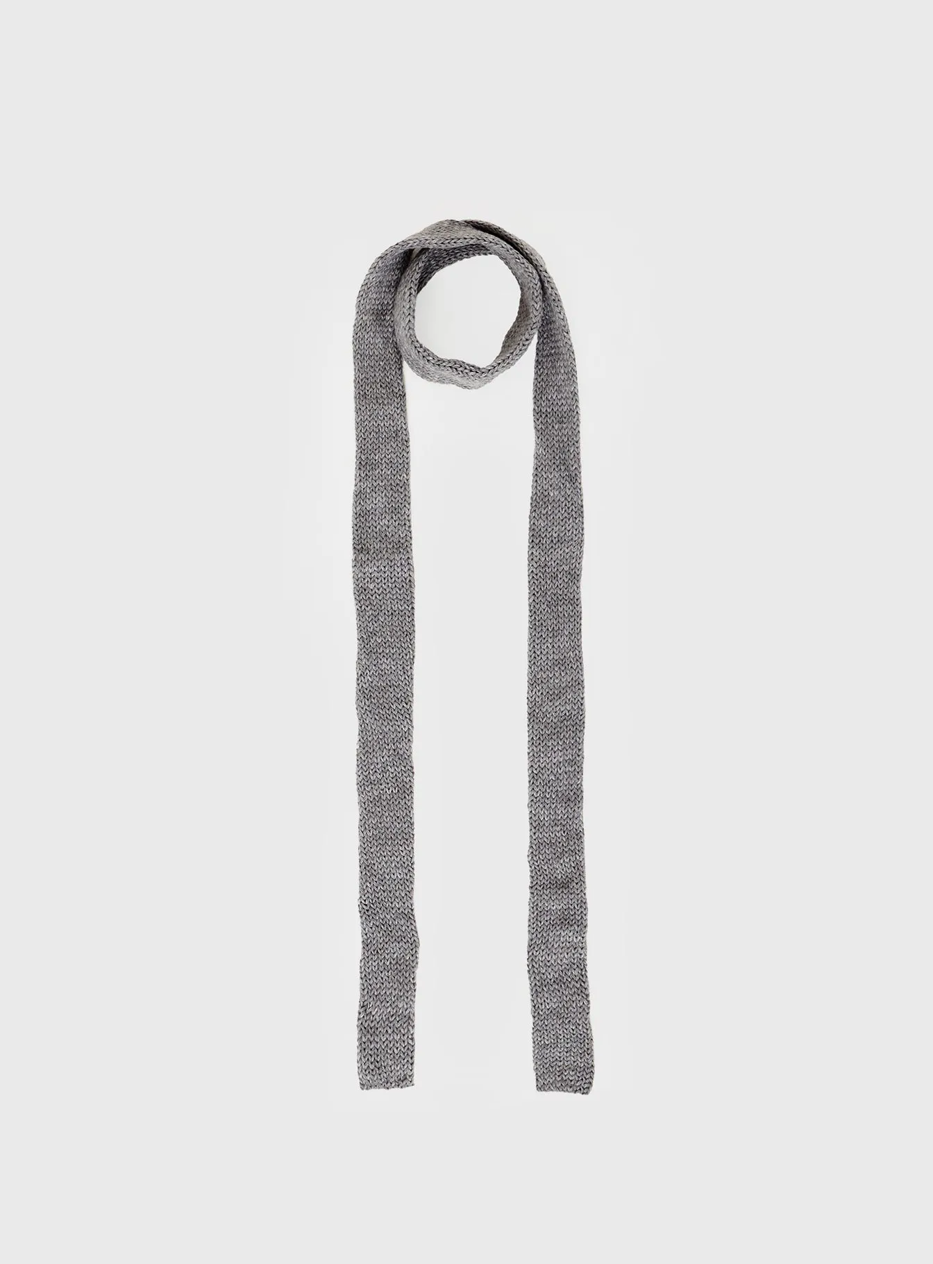 Avenue Skinny Scarf Grey