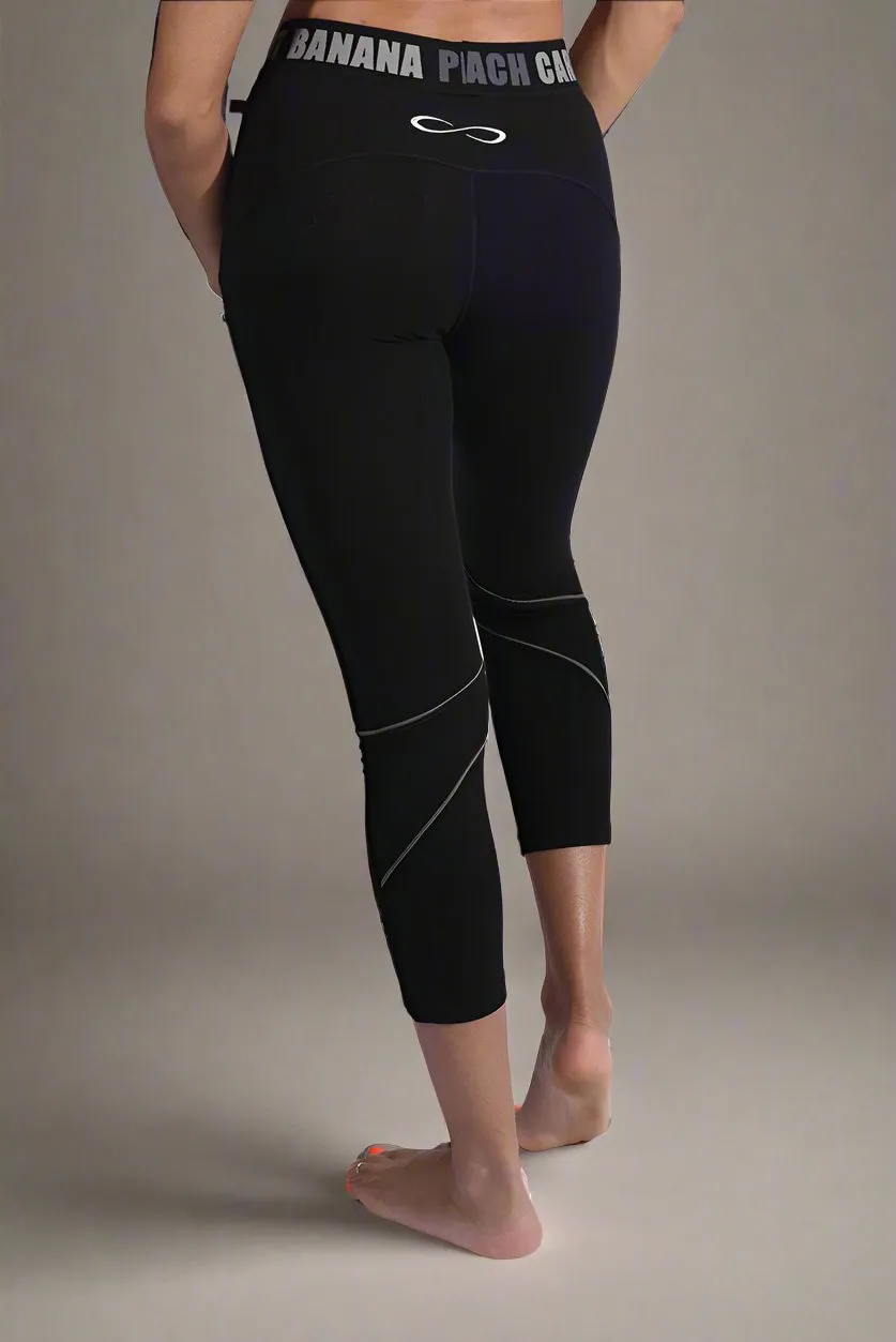 Bamboo Cropped Fitness Leggings