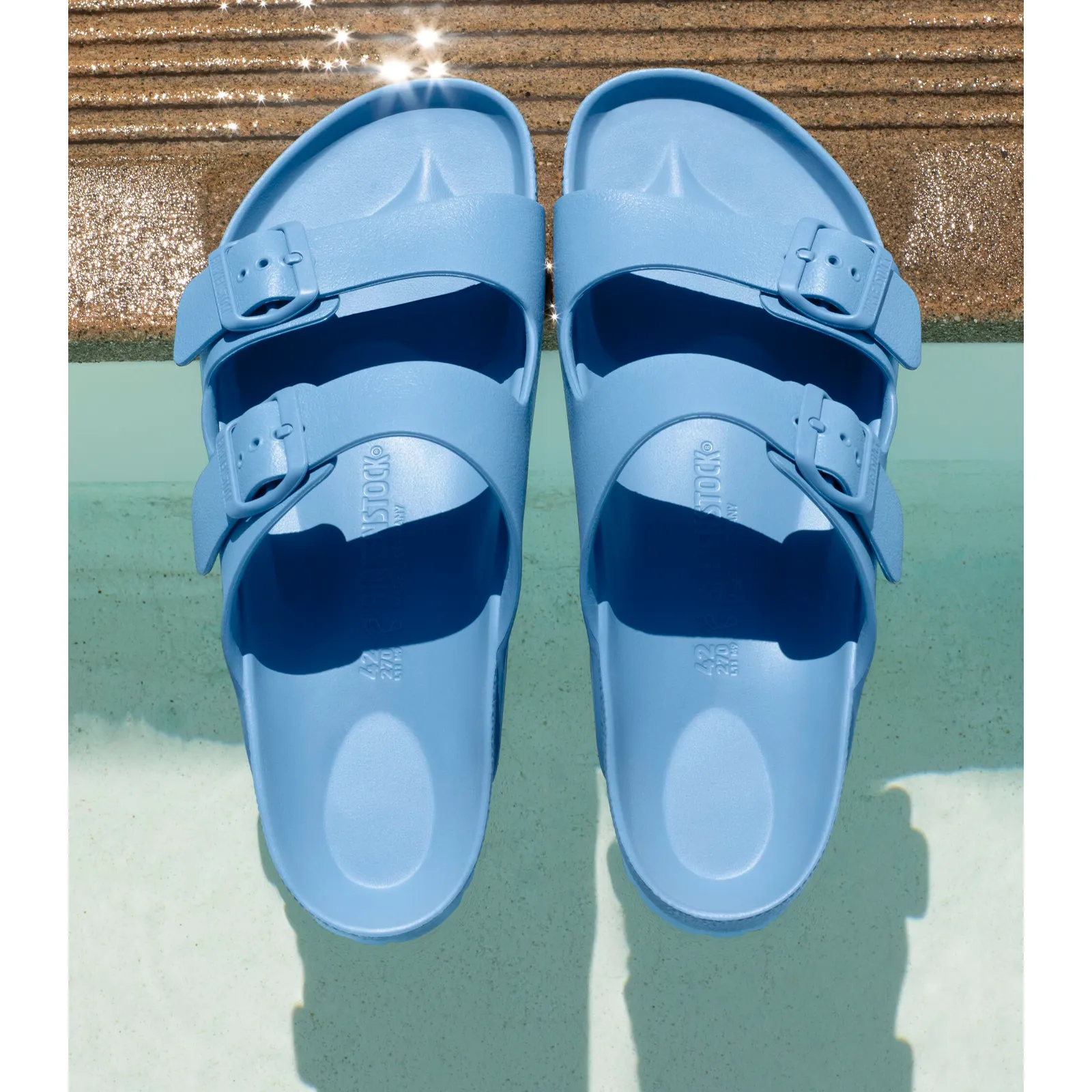 Birkenstock Arizona EVA Slide Sandal (Men) - Elemental Blue