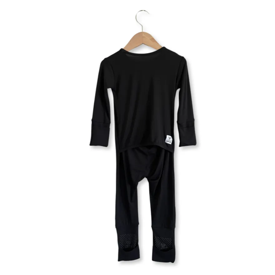 Black Day to Night Romper