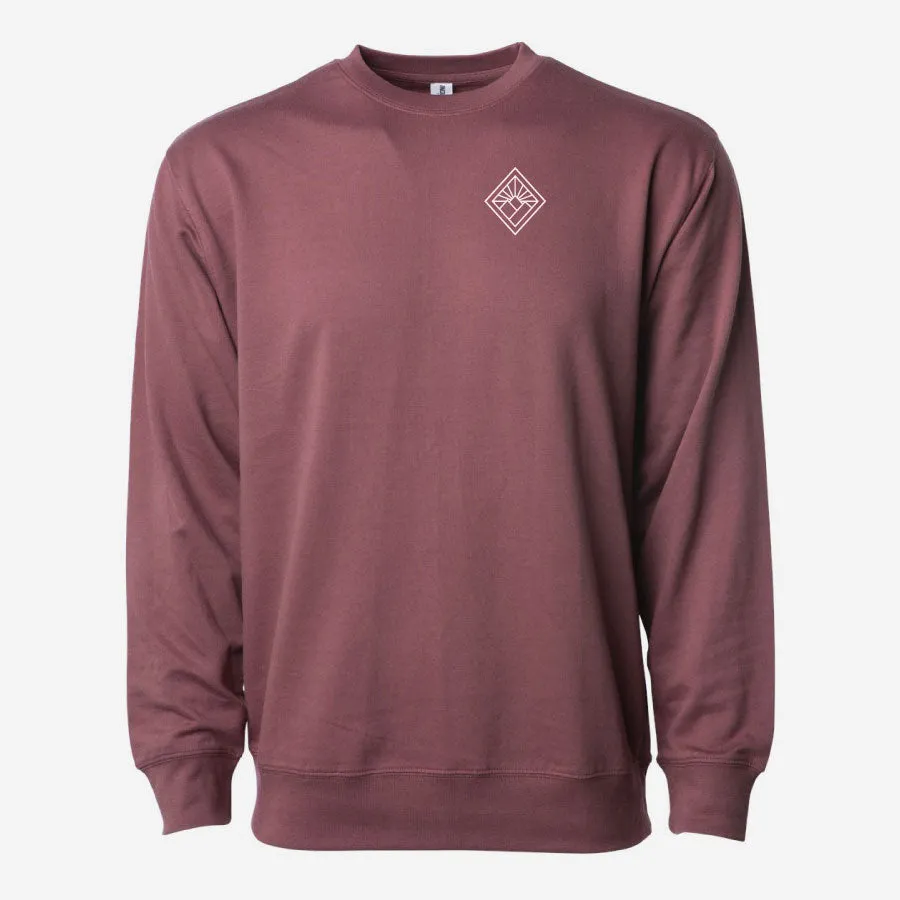 Black Diamond Crewneck Lightweight Sweatshirt