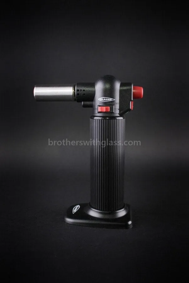 Blazer Big Buddy Refillable Butane Turbo Torch - Black