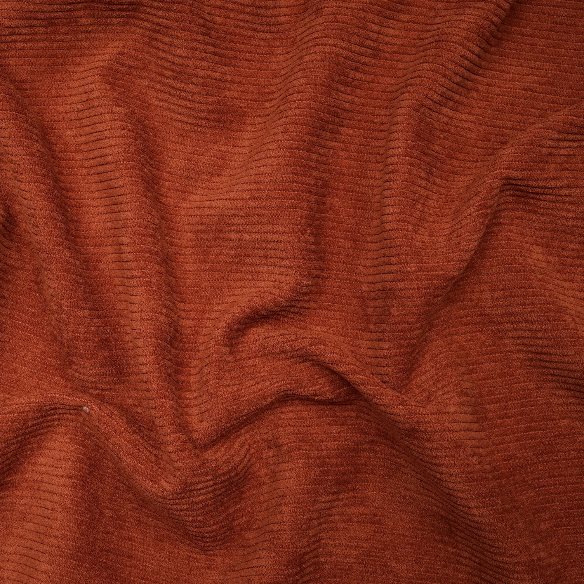 Brick Red Imported Cotton Corduroy Fabric (60" Wide)