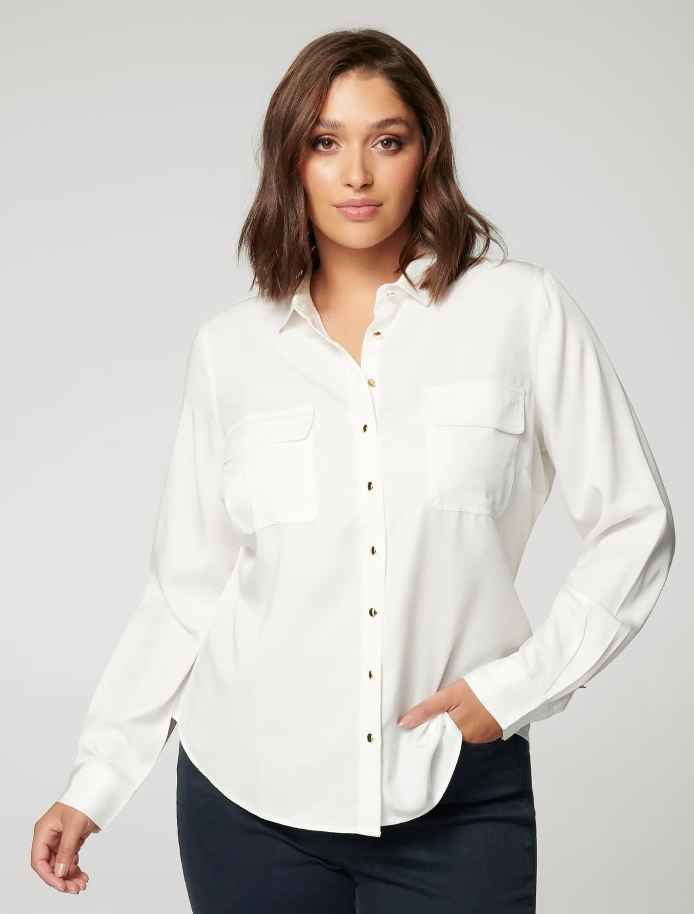 Brodie Curve Long Sleeve Shirt