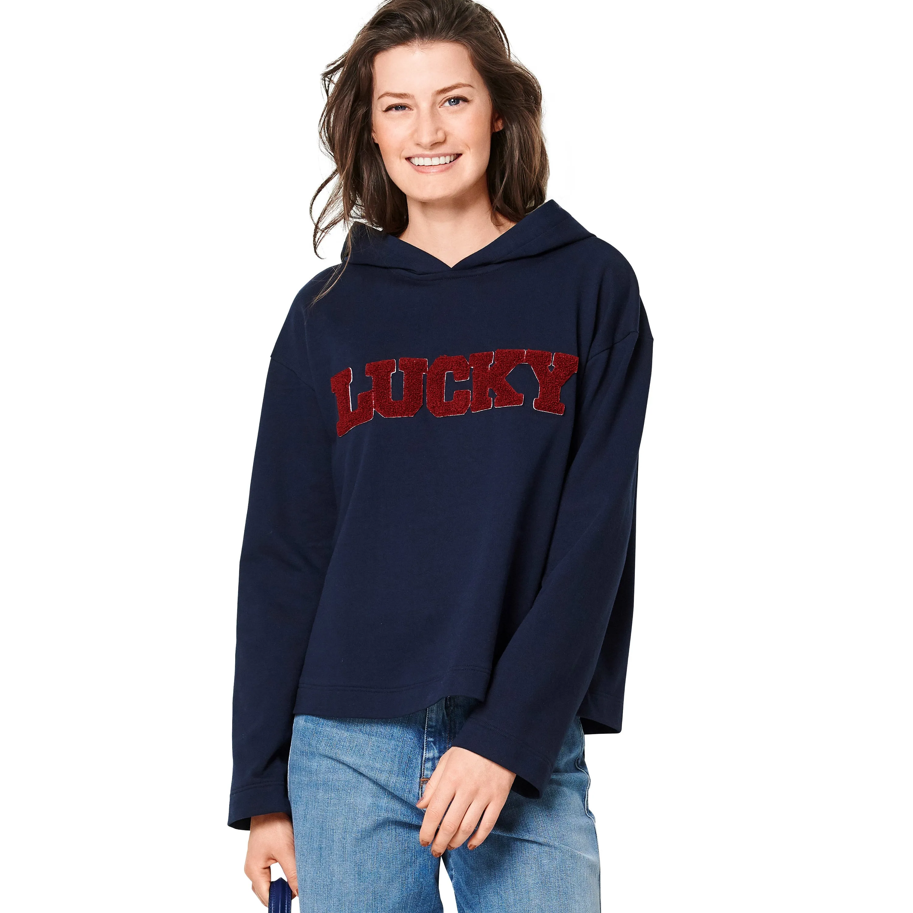 Burda Pattern 6128 Misses' Hoodie, Sweatshirt