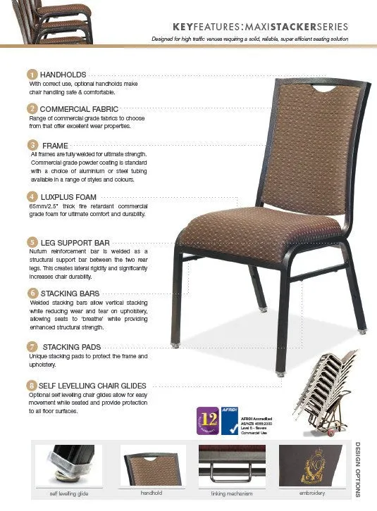 Burswood Banquet Stacking Chair