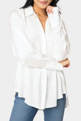 Button Front Shirt Blouse