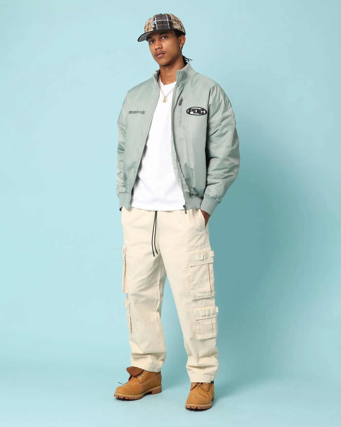 Carré Big Cat Bomber Jacket Green