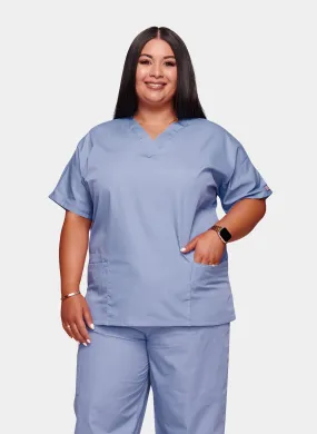 Cherokee Unisex Scrub Top - Ceil