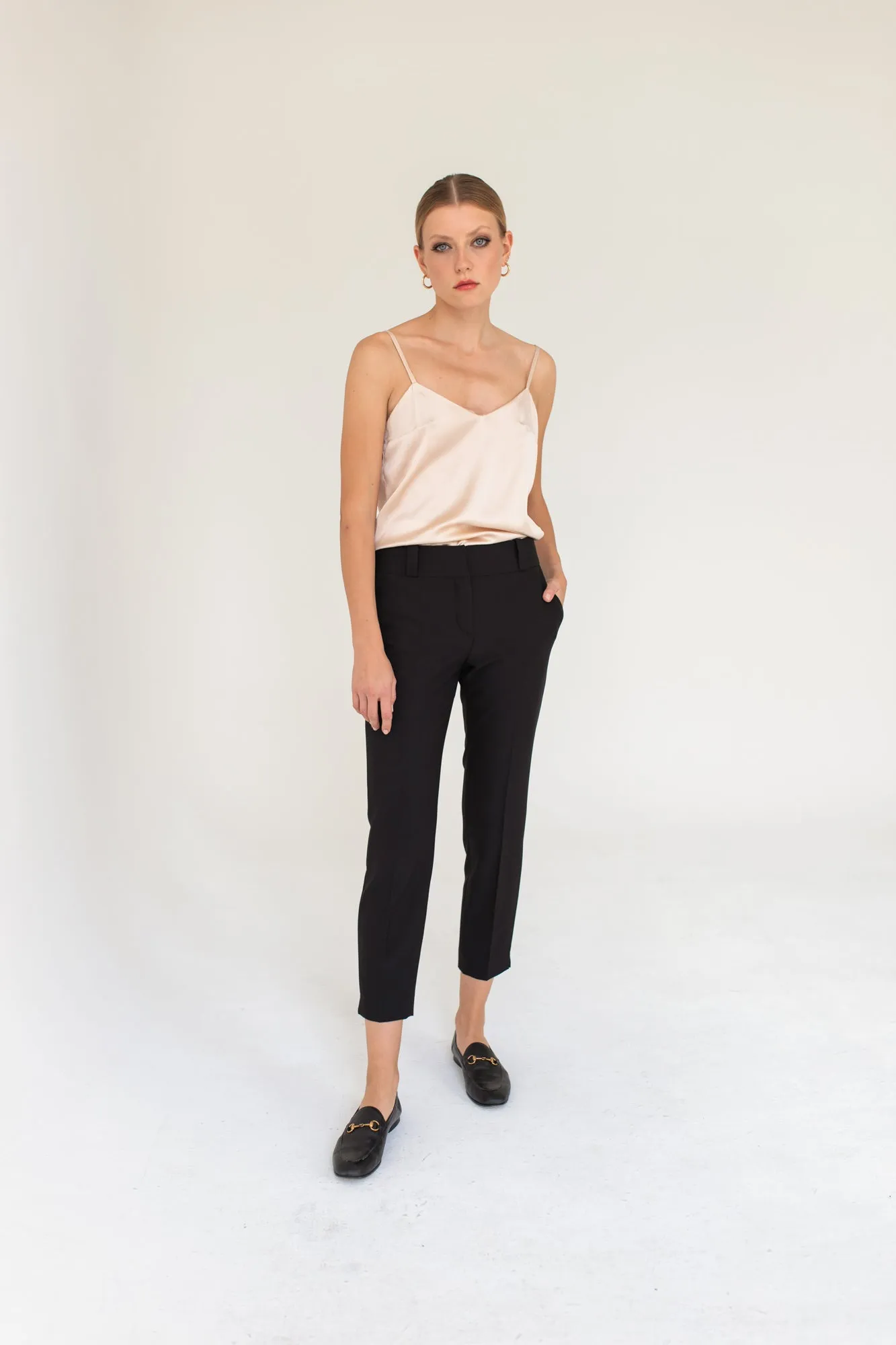 Cigarette Pants Black