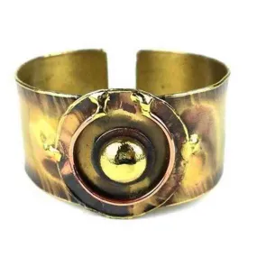 Circle Within Brass Cuff Brass Images