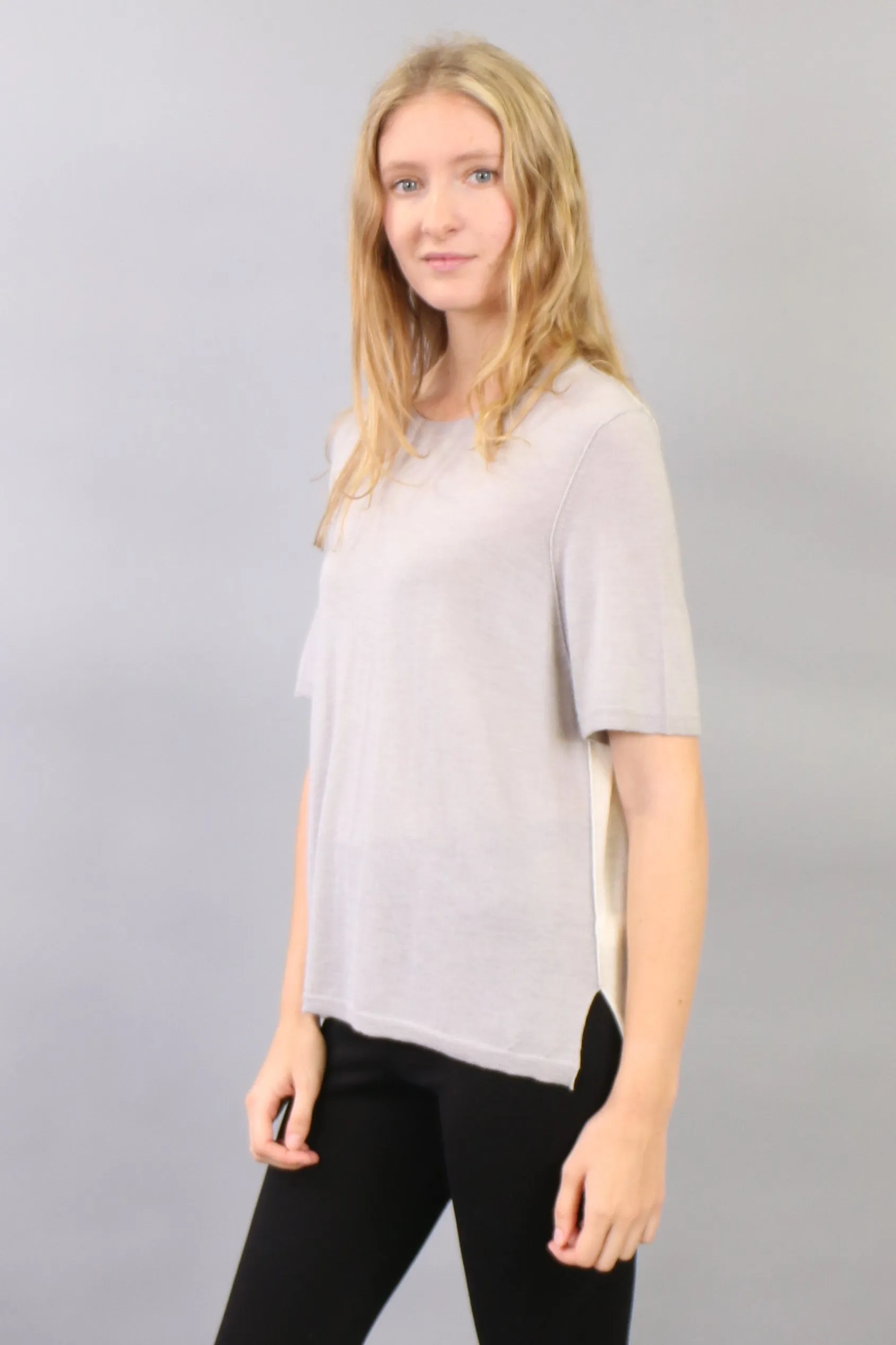 Color Block Simple Tee