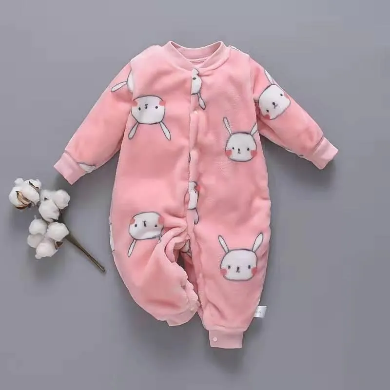 Cozy Cub Long Sleeve Romper