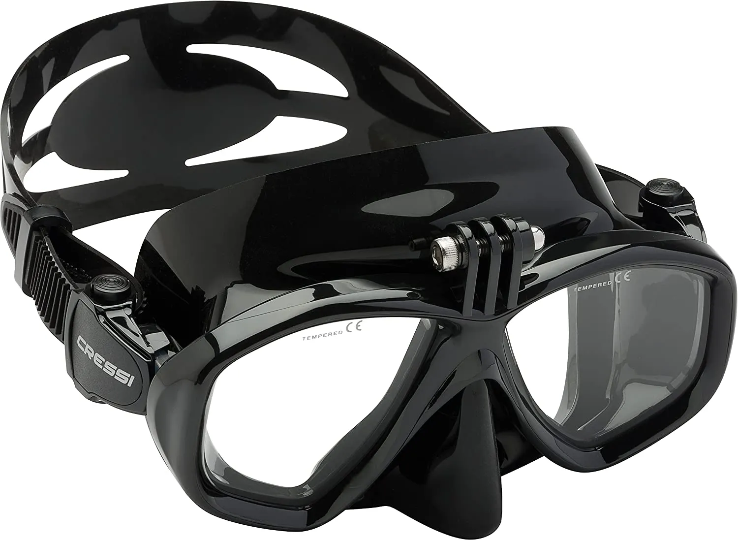 Cressi Action Dive Mask with GoPro or Action Camera Mount