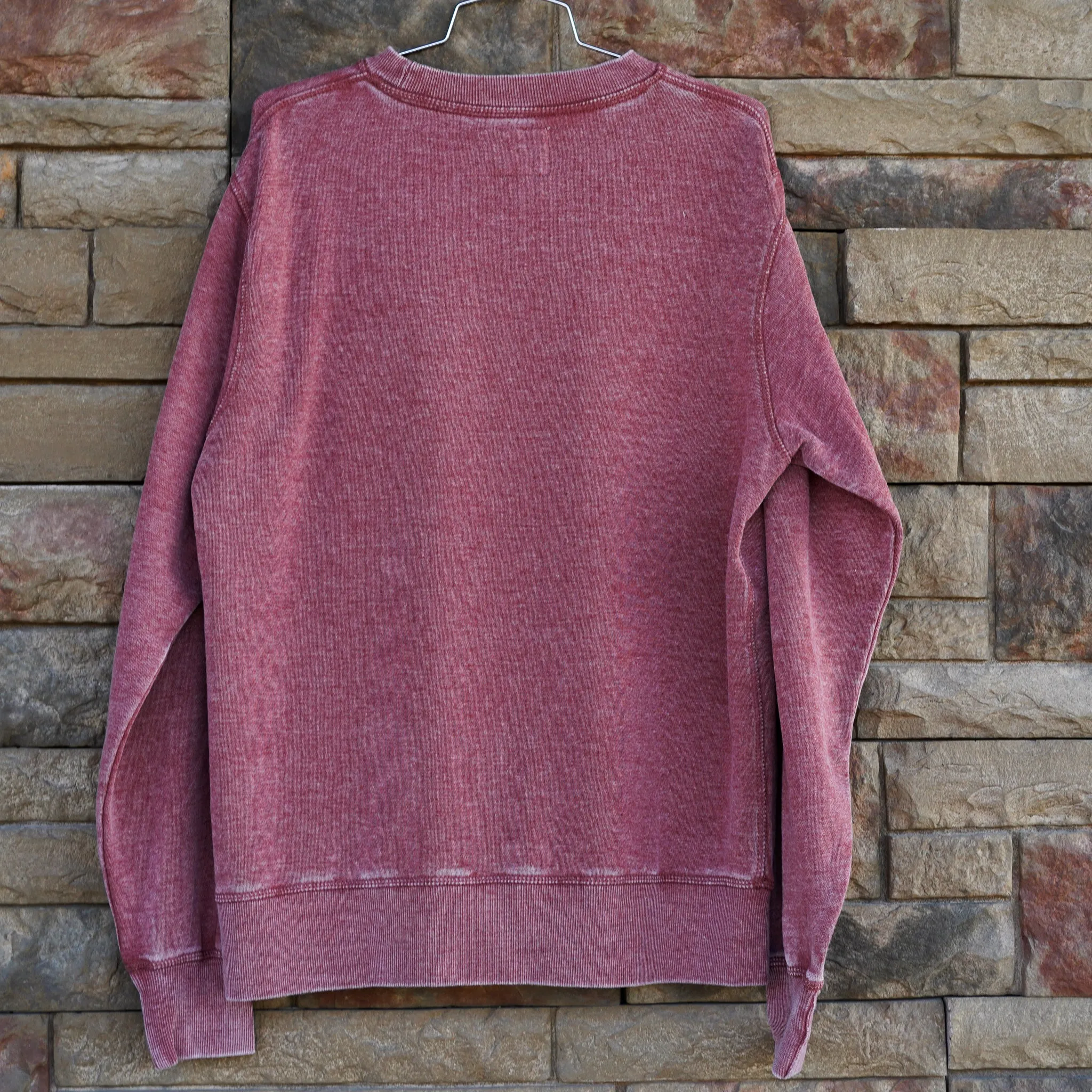 Crewneck Sweatshirt-Redwood