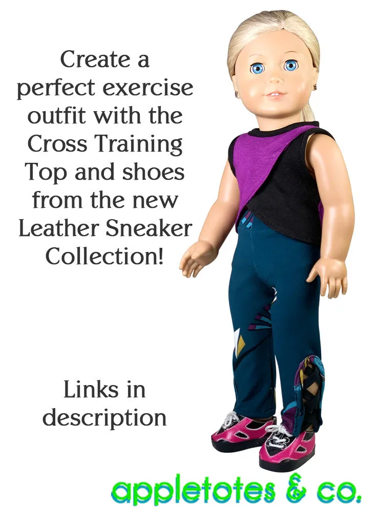 Crisscross Leggings Sewing Pattern for 18 Inch Dolls