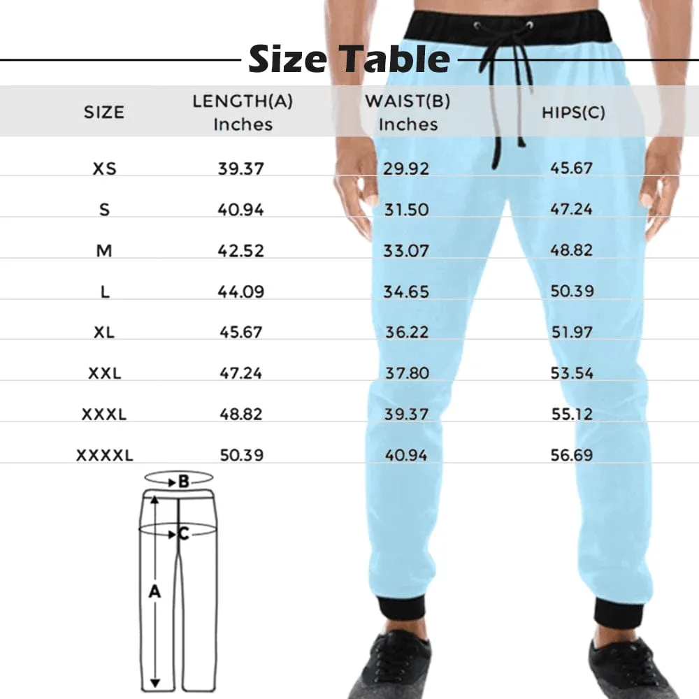 Custom Face Green Camouflage Sweatpants Couple Matching Personalized Casual Sweatpants