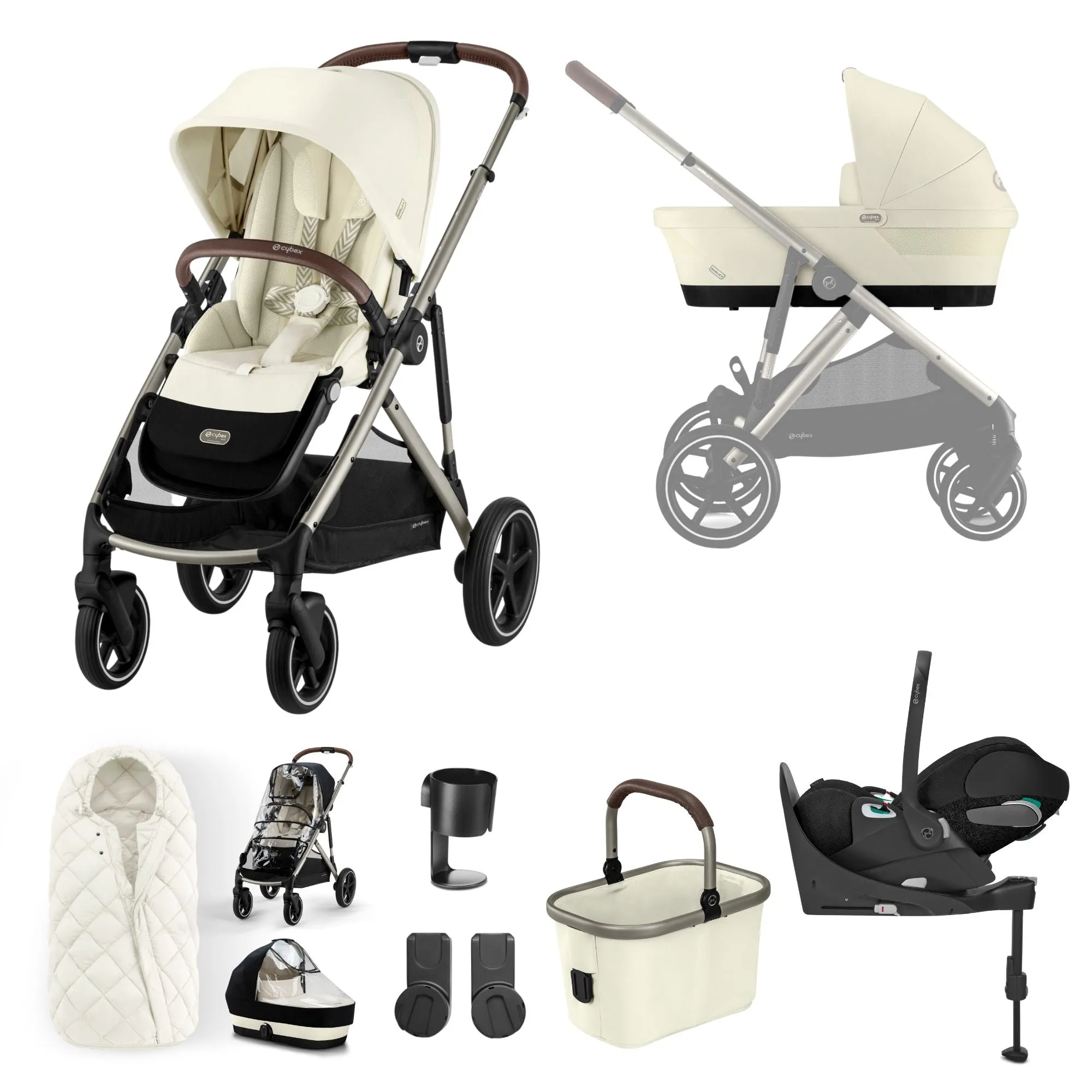 Cybex, Gazelle S 11 Piece Cloud T i-Size Bundle