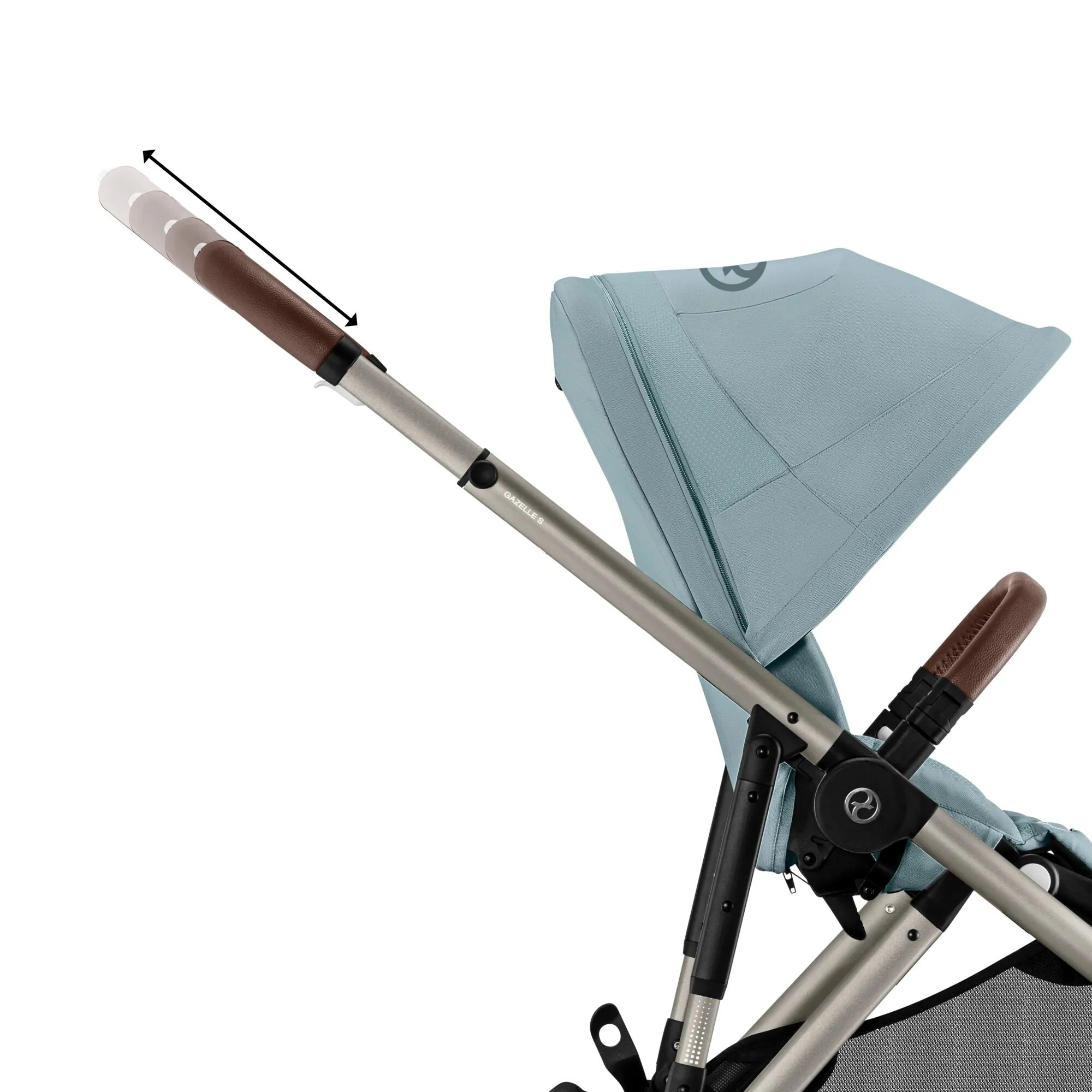 Cybex, Gazelle S Travel System Bundle w/ Cloud T i-Size, Sky Blue