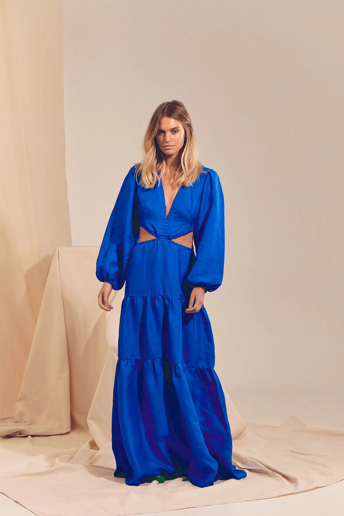 DELILAH MAXI Dress - Cobalt