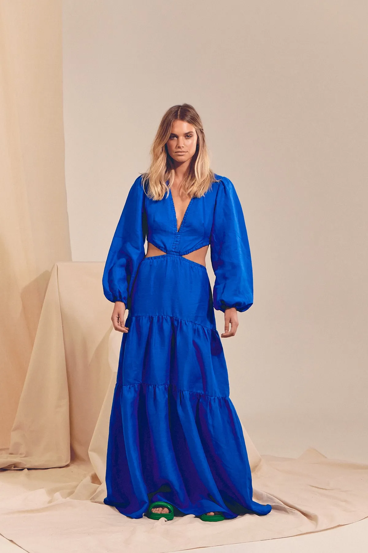 DELILAH MAXI Dress - Cobalt