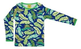 DUNS Frog Blue Long Sleeved Top