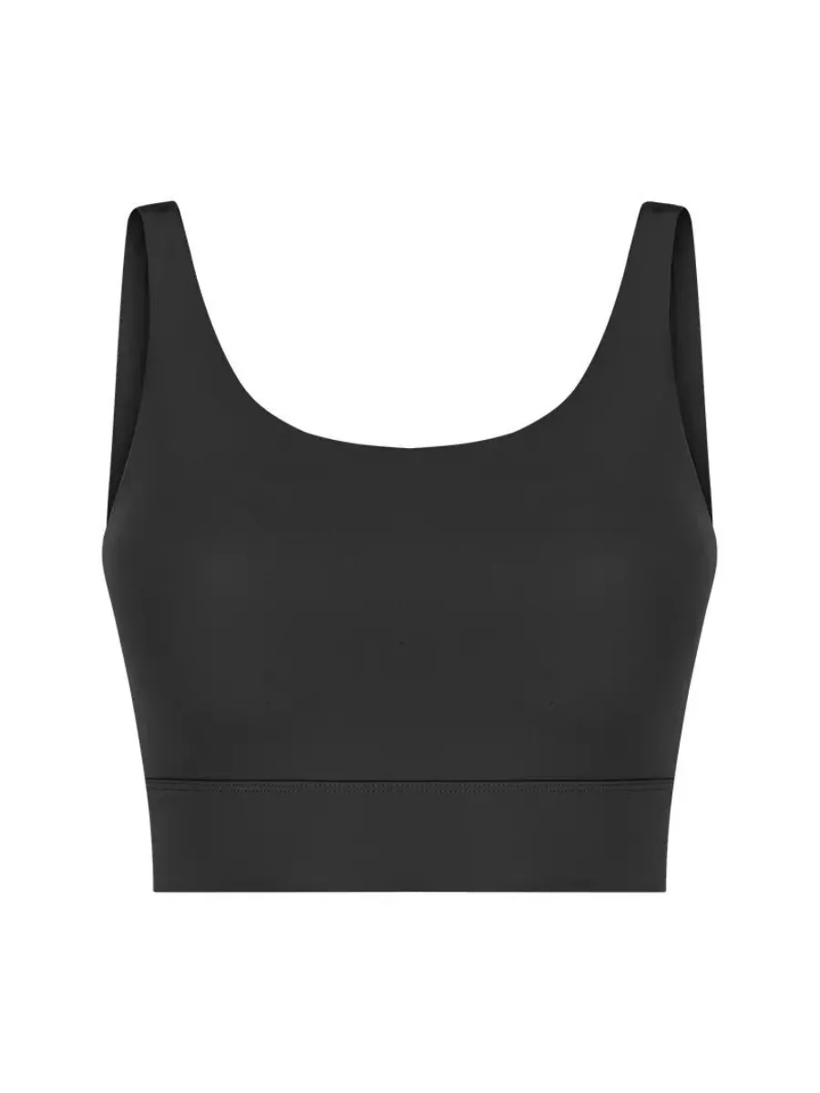 Easy Scoop Sports Bra in Black