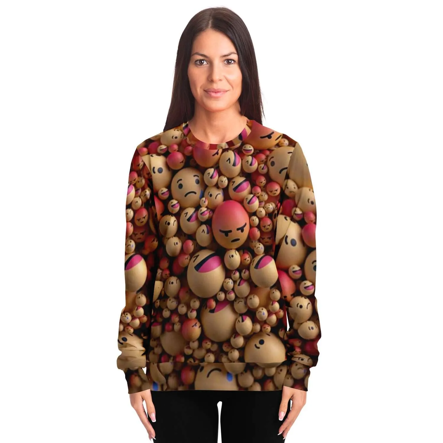 Emoji Fever 3D Unisex Sweater