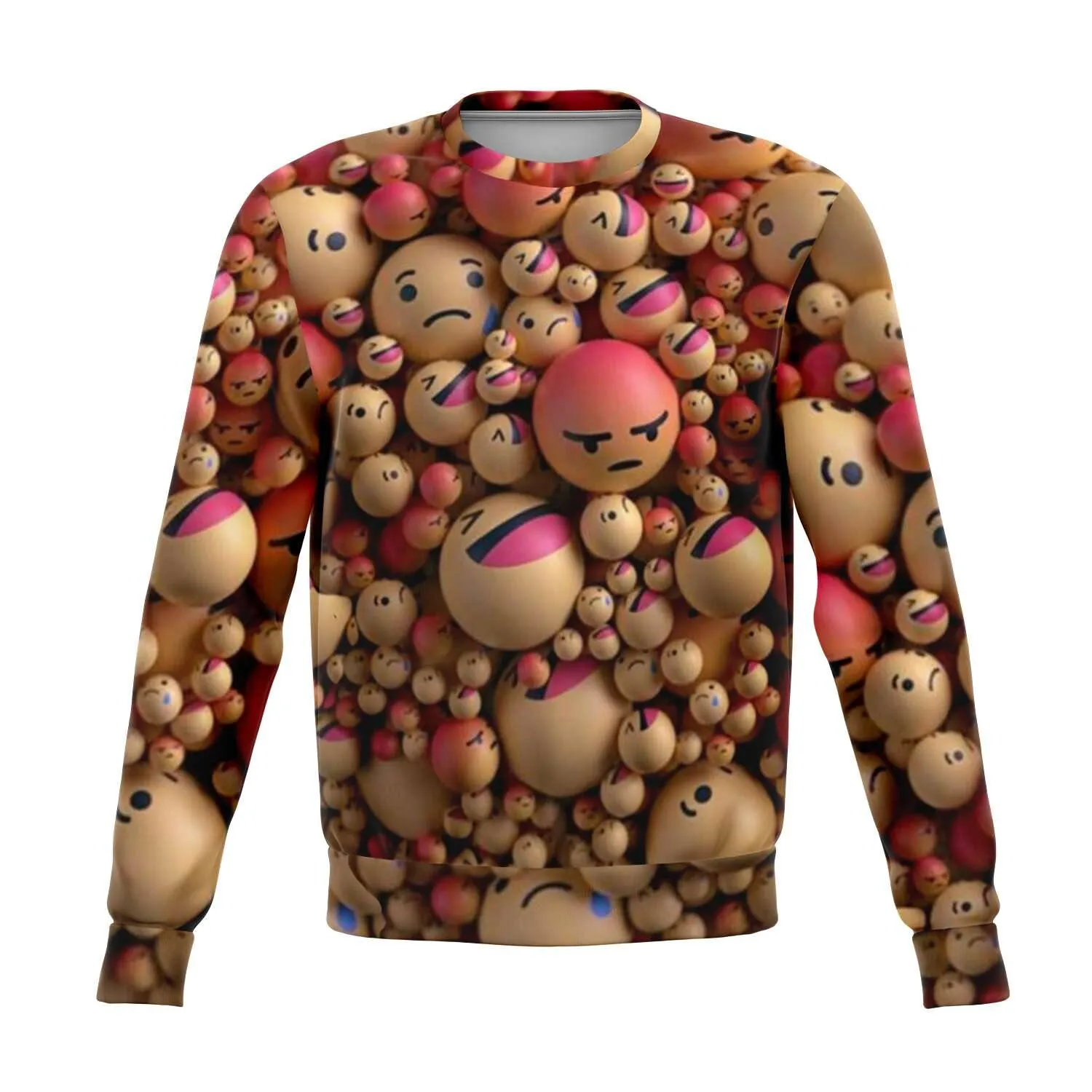 Emoji Fever 3D Unisex Sweater