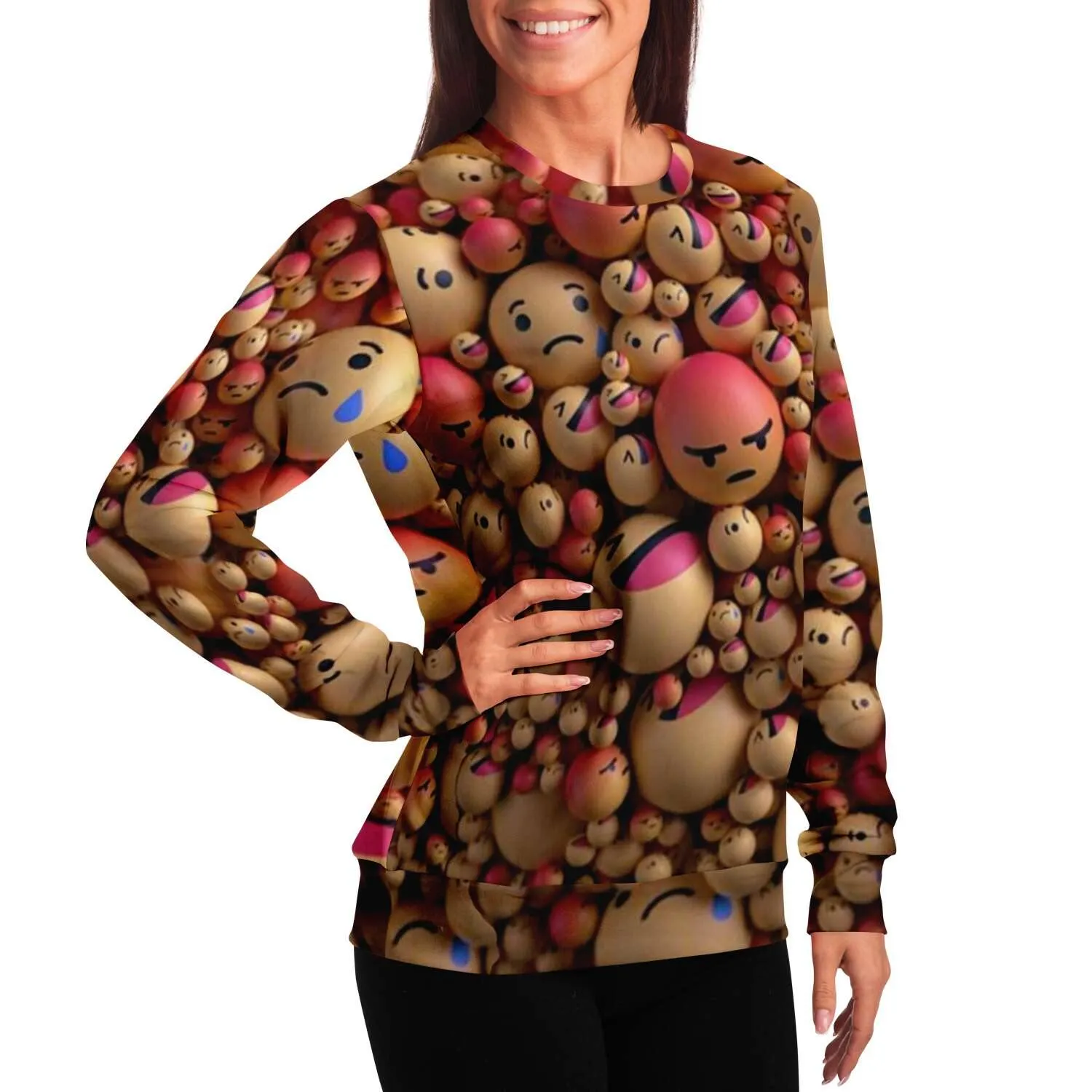 Emoji Fever 3D Unisex Sweater