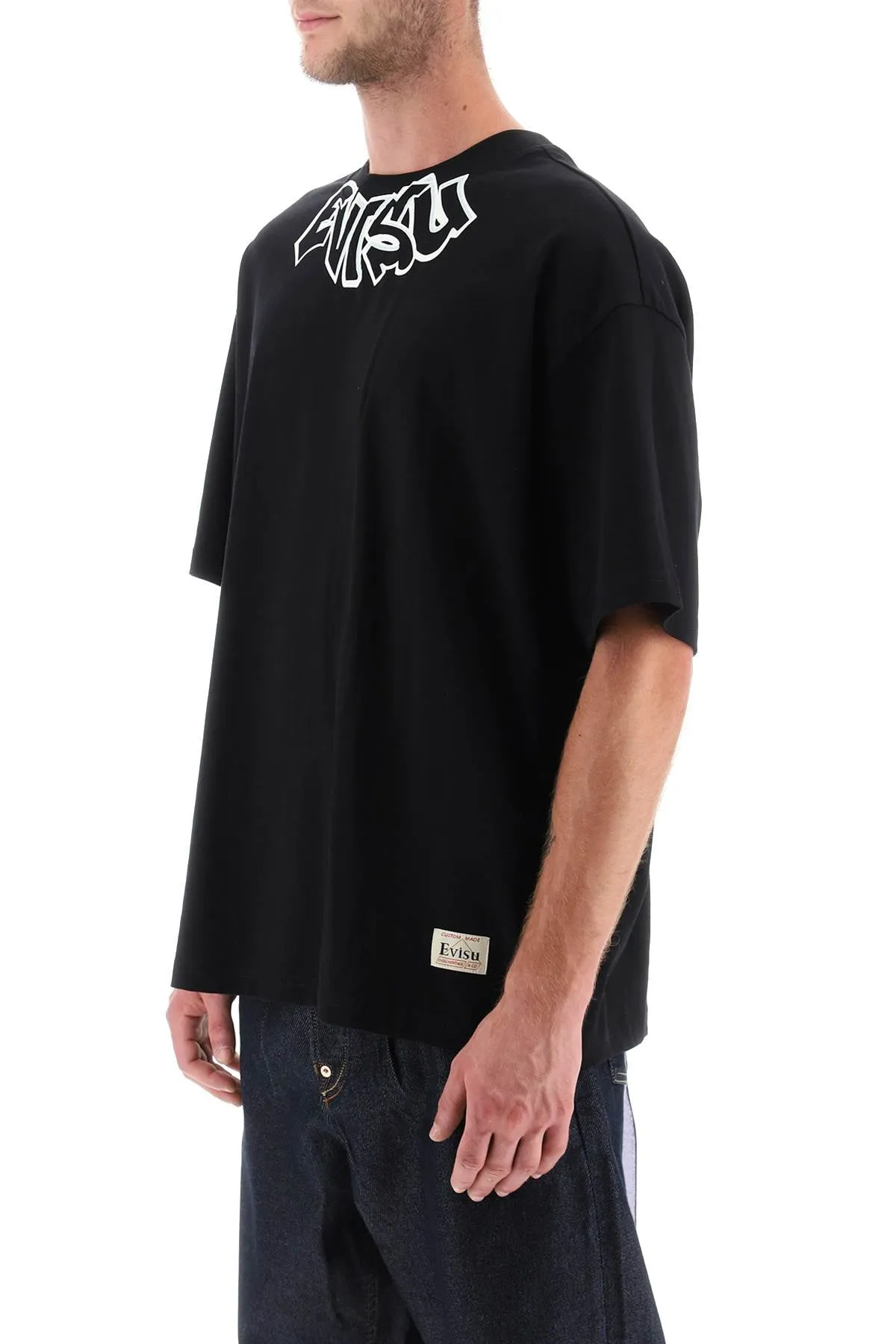 Evisu t-shirt with logo print