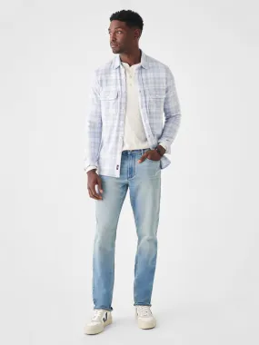 Faherty Stretch Terry Indigo 5-Pocket in Eastern Shore Wash