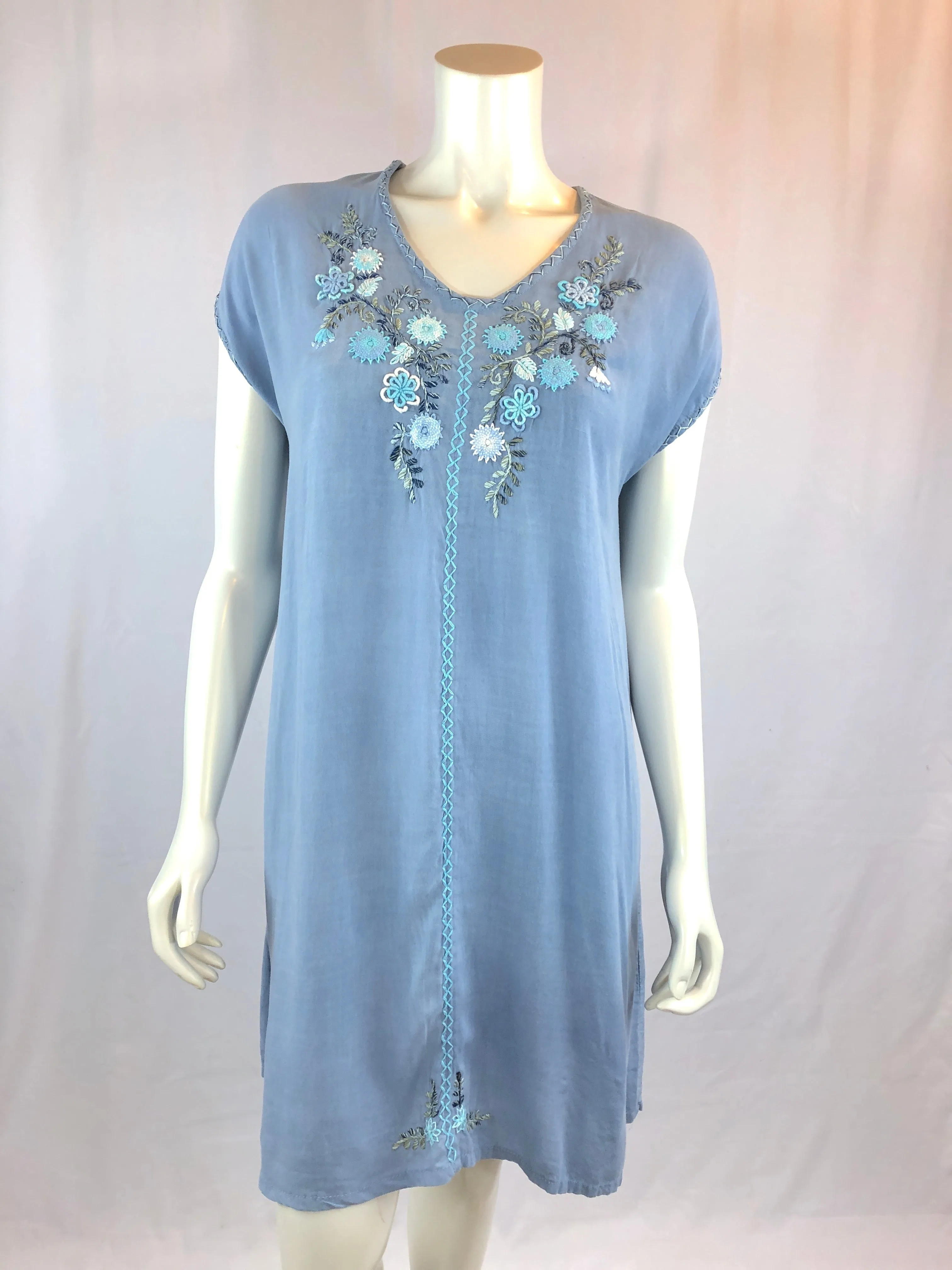 Felisa Sky Blue Garden Dress