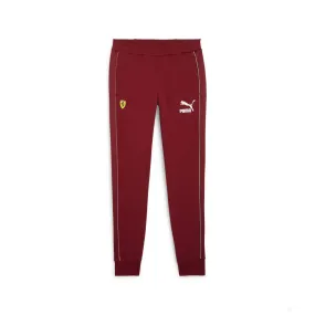 Ferrari pants, Puma, Race Iconic T7 Track, red