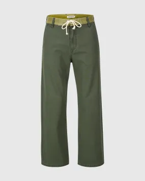 FOSS JEANS TROUSERS IN GREEN